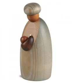 Köhler, Père Noël en bois Personnages De Crèche De Noël|Grand Personnage De Crèche De Noël, Le Bedouin, 17 Cm