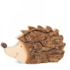 Waldfabrik, photophore en bois et étoile sapin de Noël Animaux En Bois|Herisson En Bois, 11 Cm