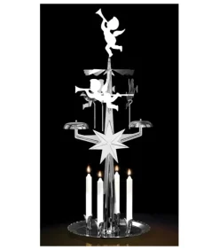 Angel Chimes, carillon des anges Carillon Des Anges|Kit Carillon Des Anges Argente + Bougies
