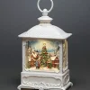 Konstsmide, guirlandes lumineuses de Noël Lanternes De Noël À Neige|Lanterne De Noël Blanche, Village De Noël Avec Sapin