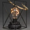 Konstsmide, guirlandes lumineuses de Noël Guirlande Lumineuse Intérieure À Led|Lanterne Lumineuse A Led En Metal, Carree, 19 Cm