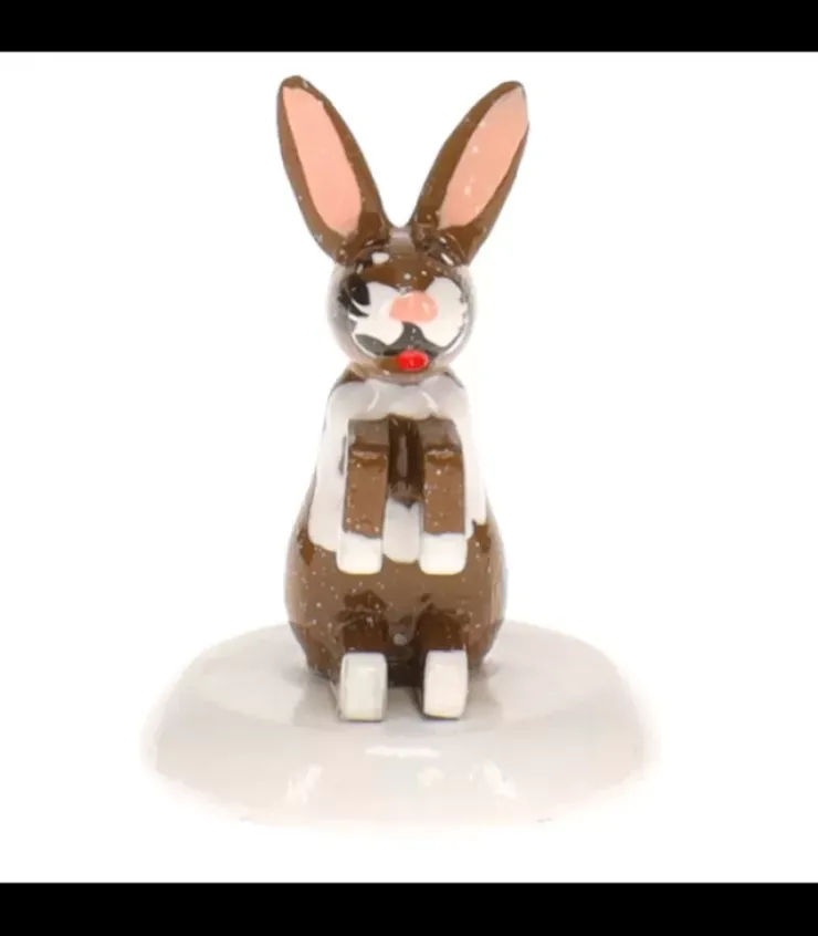 Hubrig, figurines pour enfant Village De Noël Miniature|Lapin , Village De Noël Miniature