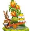 Hubrig, figurines pour enfant Lapins En Bois De Paques|Lapin De Paques En Bois Avec Balancoire