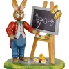 Hubrig, figurines pour enfant Lapins En Bois De Paques|Lapin De Paques En Bois Professeur De Maths