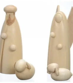 Schalling, crèche moderne Personnages De Crèche De Noël|Le Berger Et L'Ange, Personnages Pour Crèche De Noël, 12 Cm