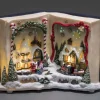 Konstsmide, guirlandes lumineuses de Noël Lanternes De Noël À Neige|Livre De Noël Musical Lumineux