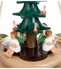 Richard Glasser, Pyramides de Noël allemandes Manèges De Noël|Manège De Noël, Anges Musiciens Autour Du Sapin