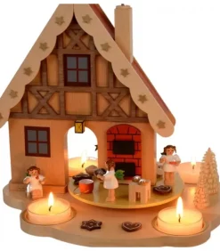 Richard Glasser, Pyramides de Noël allemandes Manèges De Noël|Manège De Noël Enfant Anges Patissiers