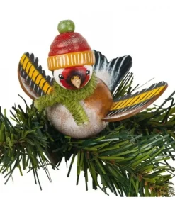 Hubrig, figurines pour enfant Oiseau Décoratif|Oiseau Décoratif A Clipser, Chardonneret