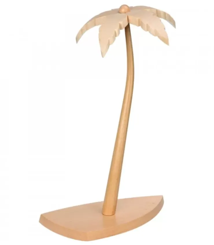 Schalling, crèche moderne Crèche De Noël En Bois|Palmier 23 Cm Pour Décor Crèche De Noël