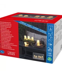 Konstsmide, guirlandes lumineuses de Noël Oiseaux Lumineux Et Animaux Lumineux|Pandas Lumineux En Acrylique Led, Lot De 5, 11,5 Cm
