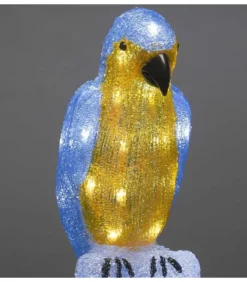 Konstsmide, guirlandes lumineuses de Noël Oiseaux Lumineux Et Animaux Lumineux|Perroquet Lumineux 50 Cm En Acrylique, 48 Diodes Blanc Chaud