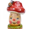 Hubrig, figurines pour enfant Bonhommes Fumeurs D'Encens Allemand|Personnage Brule-Encens Champignon Joyeux