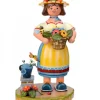 Hubrig, figurines pour enfant Bonhommes Fumeurs D'Encens Allemand|Personnage Brule-Encens Jardiniere