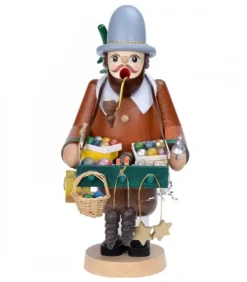 Richard Glasser, Pyramides de Noël allemandes Bonhommes Fumeurs D'Encens Allemand|Personnage Brule-Encens Vendeur De Déco De Noël