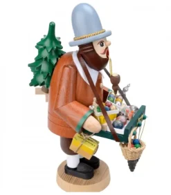 Richard Glasser, Pyramides de Noël allemandes Bonhommes Fumeurs D'Encens Allemand|Personnage Brule-Encens Vendeur De Déco De Noël