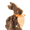 Waldfabrik, photophore en bois et étoile sapin de Noël Lapins En Bois De Paques|Petit Lapin En Bois Assis, 10 Cm