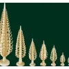 Richard Glasser, Pyramides de Noël allemandes Sapins En Bois|Petit Sapin Noël Bois Sculpte, 5 Cm