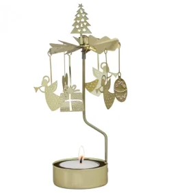 Pluto Produkter, déco de Noël Scandinave Bougeoirs Carrousels Photophore De Noël|Photophore De Noël Cadeaux Or