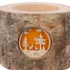 Waldfabrik, photophore en bois et étoile sapin de Noël Photophore Bois|Photophore En Rondin De Bois, 1 Motif Animaux De La Foret