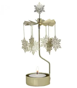 Pluto Produkter, déco de Noël Scandinave Bougeoirs Carrousels Photophore De Noël|Photophore Noël Flocons Dores