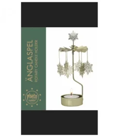 Pluto Produkter, déco de Noël Scandinave Bougeoirs Carrousels Photophore De Noël|Photophore Noël Flocons Dores