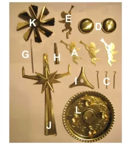 Angel Chimes, carillon des anges Pièces De Rechanges Pour Pyramides Et Carillons|Pièces De Rechanges Pour Carillon Dore