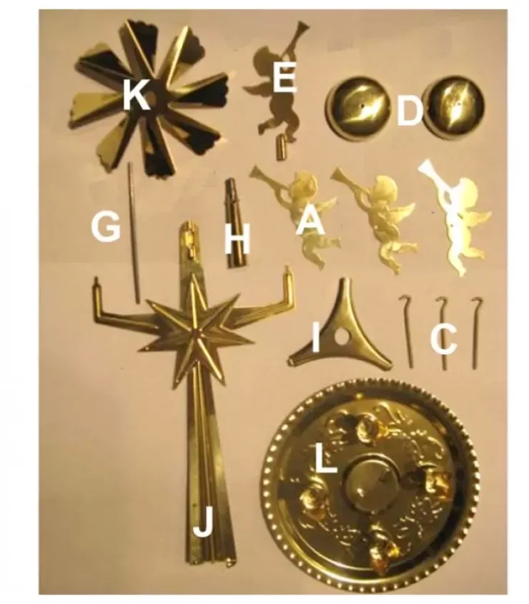 Angel Chimes, carillon des anges Pièces De Rechanges Pour Pyramides Et Carillons|Pièces De Rechanges Pour Carillon Dore