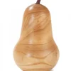 Waldfabrik, photophore en bois et étoile sapin de Noël Objet Déco Bois|Poire En Bois Poli, 5,5 Cm