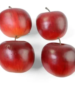 Riffelmacher et Weinberger Pomme Décorative|Pomme Décorative Rouge Fonce, 6,5 Cm