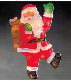 Konstsmide, guirlandes lumineuses de Noël Père Noël Lumineux|Père Noël Lumineux Qui Salue