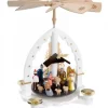 Richard Glasser, Pyramides de Noël allemandes Pyramides De Noël Allemandes|Pyramide Allemande Avec Crèche De Noël Blanche