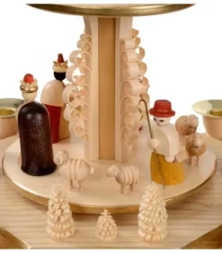Richard Glasser, Pyramides de Noël allemandes Pyramides De Noël Allemandes|Pyramide Avec Scene De Crèche De Noël Complete