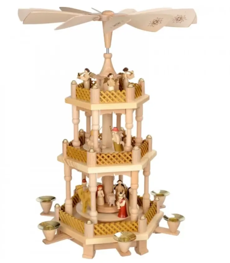 Richard Glasser, Pyramides de Noël allemandes Pyramides De Noël Allemandes|Pyramide D'Allemagne Avec 2 Etages