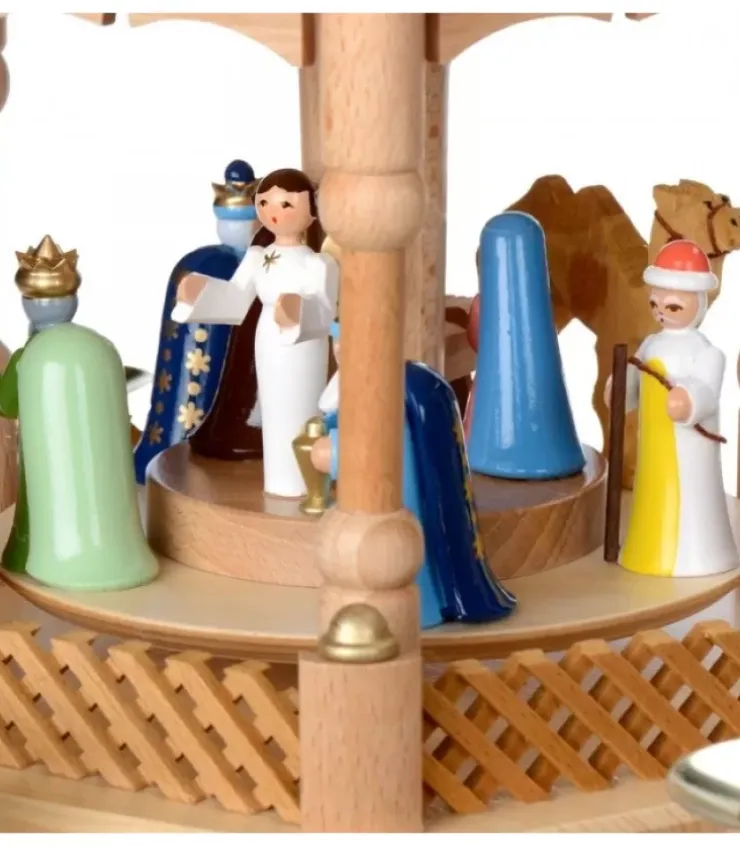 Richard Glasser, Pyramides de Noël allemandes Pyramides De Noël Allemandes|Pyramide De Noël 2 Etages Avec Personnages Couleur