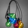 Konstsmide, guirlandes lumineuses de Noël Guirlande Lumineuse Extérieur|Rallonge 10 M Pour Guirlande Lumineuse De Terrasse, 10 Ampoules Multicolores