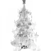 Pluto Produkter, déco de Noël Scandinave Sapin De Noël Design|Sapin De Noël Design, Metal Argente, 19 Cm