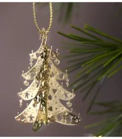 Pluto Produkter, déco de Noël Scandinave Déco De Noël Scandinave|Sapin De Noël Dore A Suspendre