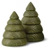 Köhler, Père Noël en bois Sapin De Noël Design|Sapin De Noël En Bois Design, 11,5 Cm, Vert