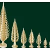 Richard Glasser, Pyramides de Noël allemandes Sapins En Bois|Sapin Noël Bois Sculpte, 16 Cm