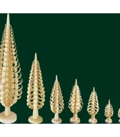 Richard Glasser, Pyramides de Noël allemandes Sapins En Bois|Sapin Noël Bois Sculpte, 16 Cm