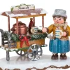 Hubrig, figurines pour enfant Village De Noël Miniature|Village De Noël Miniature, Vendeuse De Vin Chaud