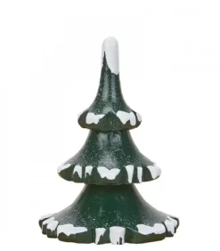 Hubrig, figurines pour enfant Village De Noël Miniature|Village De Noël Miniature, 2 Sapins 6 Cm