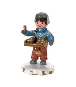 Hubrig, figurines pour enfant Village De Noël Miniature|Village De Noël Miniature, Vendeur De Pain D'Epices