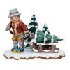 Hubrig, figurines pour enfant Village De Noël Miniature|Village De Noël Miniature, Bucheron
