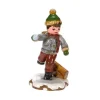 Hubrig, figurines pour enfant Village De Noël Miniature|Village De Noël Miniature, Ecolier