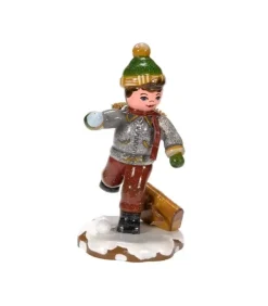Hubrig, figurines pour enfant Village De Noël Miniature|Village De Noël Miniature, Ecolier