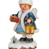 Hubrig, figurines pour enfant Village De Noël Miniature|Village De Noël Miniature, Figurine Ange Avec Paquet