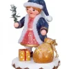 Hubrig, figurines pour enfant Village De Noël Miniature|Village De Noël Miniature, Figurine Ange Sac A Jouets