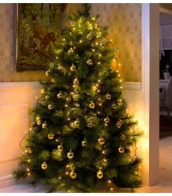Konstsmide, guirlandes lumineuses de Noël Guirlandes Lumineuses Sapin|Voile Guirlande Pour Sapin De Noël, 200 Diodes Led